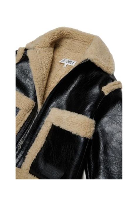 Giubbino con logo MM6 KIDS MAISON MARGIELA | M61126 MM08JM6900